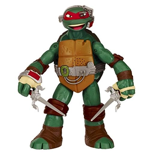 Teenage Mutant Ninja Turtles 11" Raphael Infrared Talking Turtles Figure