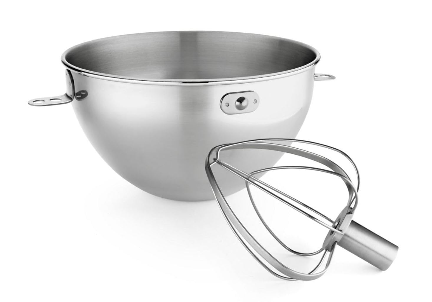KitchenAid 3-Qt. Stainless Steel Bowl & Combi-Whip - Fits Bowl-Lift models KV25G and KP26M1X