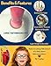 Mr. Toothy Kids Toothbrush Holder with Bonus Sugar Bug Rinse Cup. Tooth Shaped Novelty Child Toothbrush Holder Set. Large Holes. Fits Suction Cup Fat Handled Manual Toothbrush. Fun Story Included.