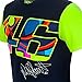 Valentino Rossi VR46 Moto GP Large 46 Signature Blue T-shirt Official 2017