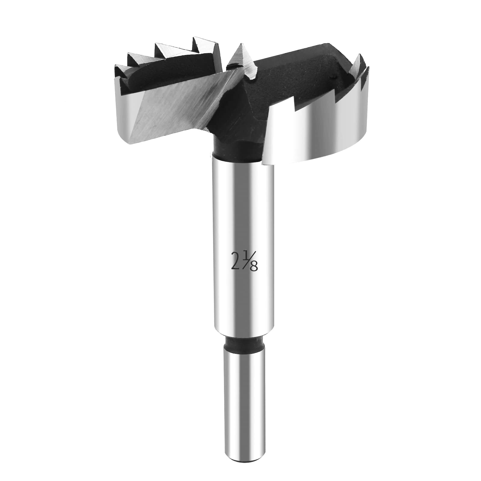Photo 1 of HPHOPE 2-1/8 Inch Forstner Bit, 2-1/8" Forstner Drill Bit for Wood, Drill Bits Round Shank