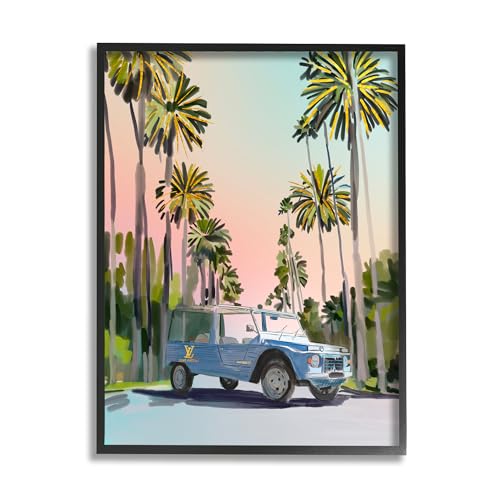 Stupell Industries Glam Summer Truck Framed Giclee Art by Amelia Noyes