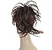 Lydell Adjustable Messy Style Ponytail Hair Extension Synthetic Hair-Piece with Jaw Claw Amzing Shape For You #30 Auburn Medium reddish brownthumb 3