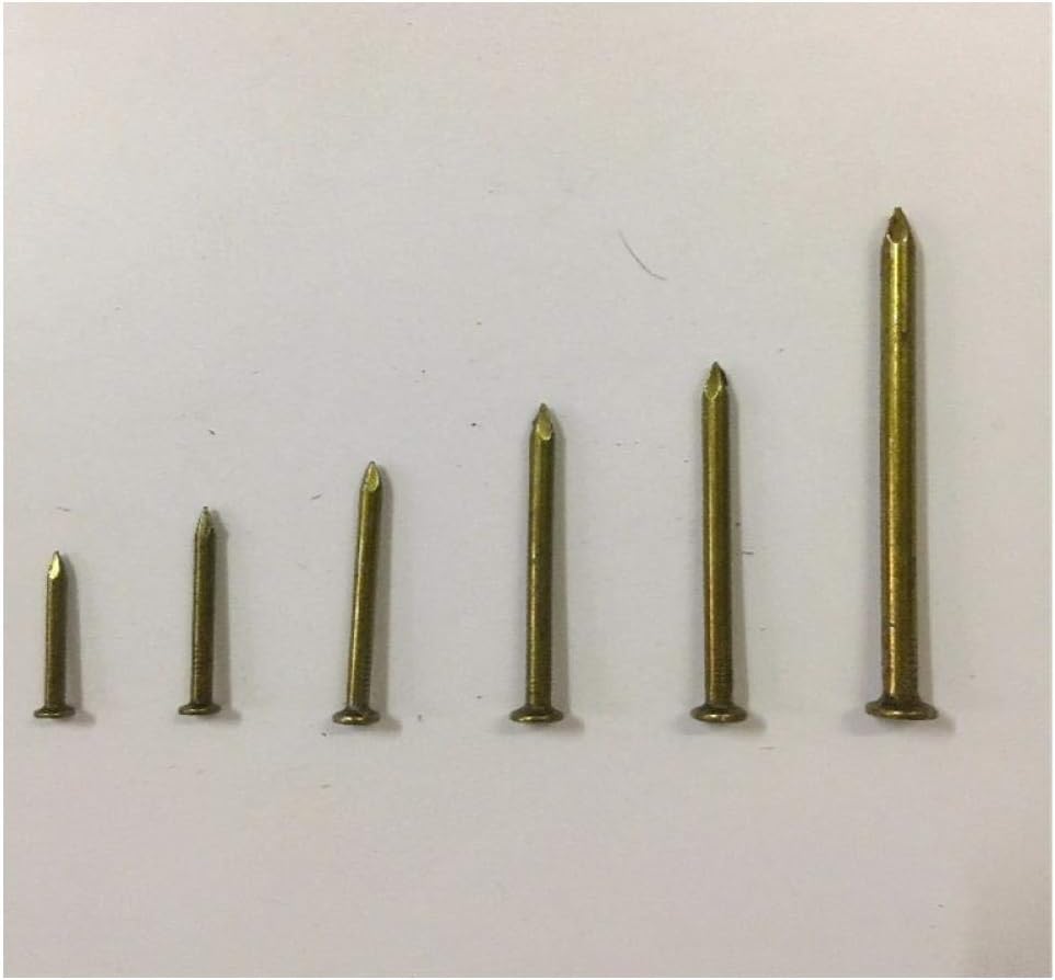 22 Clavos De Acero Al Carbono Grado Industrial - Diámetro 4.5 Mm, Negro, Para Construcción Y Bricolaje