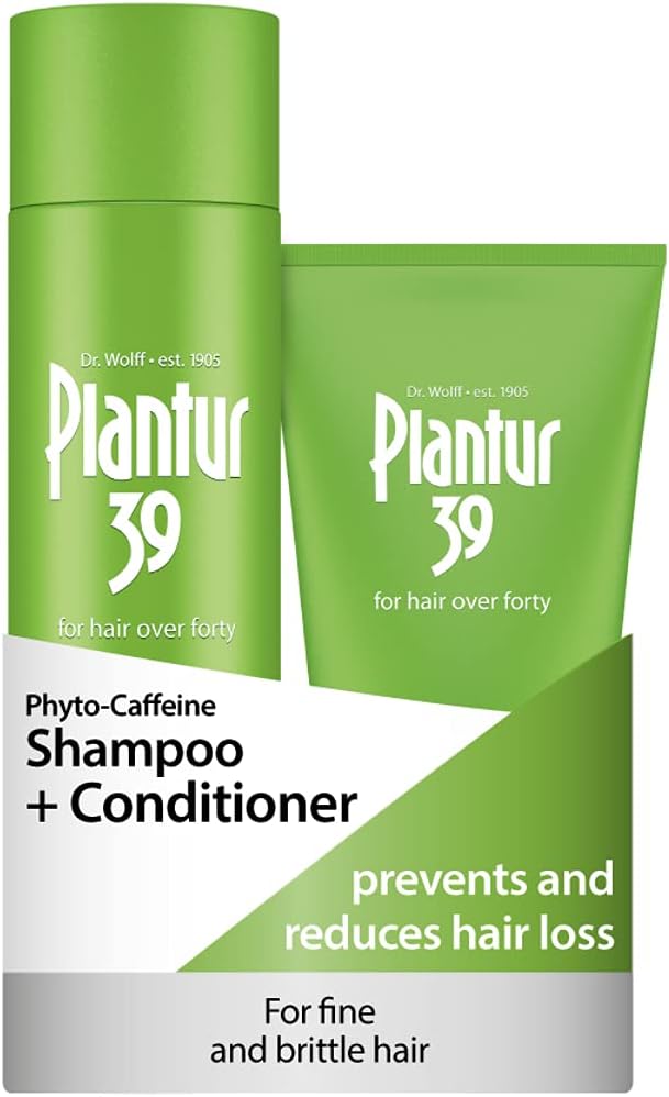 Plantur 39 Caffeine Shampoo & Conditioner Set 250ml 150ml for Fine Hair