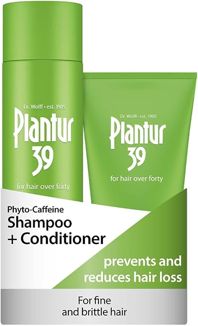 Plantur 39 Caffeine Shampoo & Conditioner Set 250ml 150ml for Fine Hair