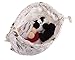 Littleforbig Cute Animal Coral Fleece Thigh High Long Striped Socks 2 Pairs (Red-Black)