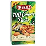 Emerald 34895 100 Calorie Pack Dry Roasted Almonds, .62 oz(Pack of 7) DFD34895