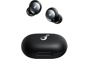 Soundcore by Anker Space A40 Adaptive Active Noise Cancelling Wireless Earbuds, Reduce Noise by Up to 98%, Ultra Long 50H Playtime, 10H Single Playtime, Hi-Res Sound, Comfortable Fit, Wireless Charge