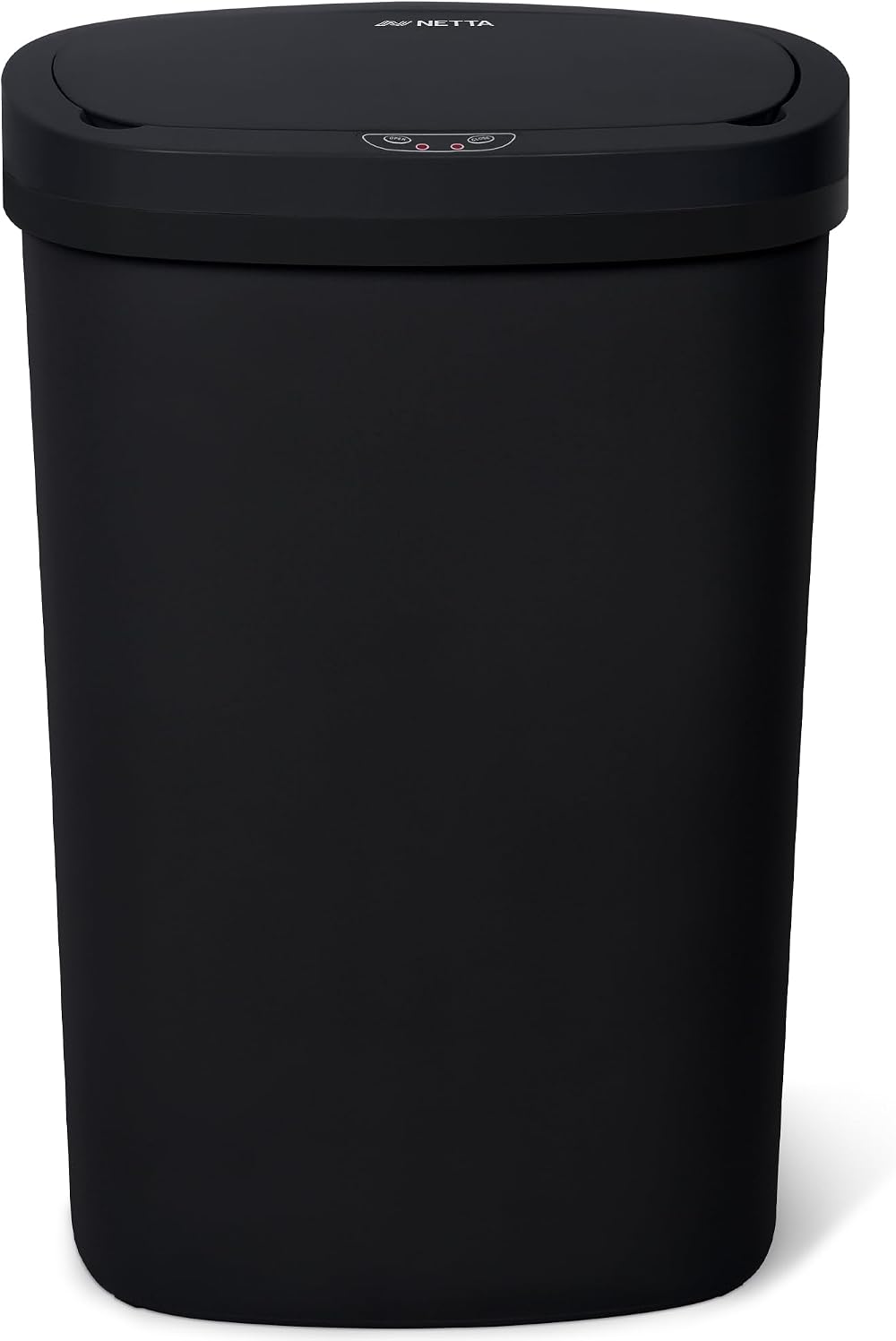NETTA 50L Sensor Bin Kitchen Touch Free Infrared Lid Black