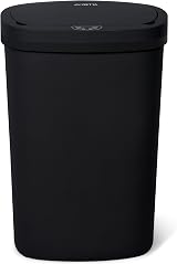 NETTA 50L Sensor Bin Kitchen Touch Free Infrared Lid Black