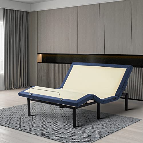 Queen Size Adjustable Bed Frame, Adjustable Bed Base with APP Control