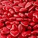 Cherry Red Hearts Candy - 3 Pound Bulk