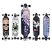 MAGIC UNION 41 Inch Maple Drop Down Longboard Complete Skateboard