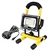 Ustellar 1600LM 20W LED Work Light (150W Equivalent), Waterproof Portable LED Flood Lights, Stand Industrial Working Light for Construction Site, Workshop, 16ft/5M Cord with Plug, 6000K Daylight White