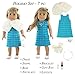 Doll Club of America 28 Piece Holiday Lot Fits 18-Inch American Girl Doll Clothes