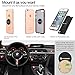 Cell Phone Holder for Car Car Mounts - Universal Non-Slip Washable Silicone GPS Holder Car Cradles for iPhone X 8 7 Plus Galaxy Note 8 S8 Plus S7 Edge and 3-7 inch Smartphones or GPS Devices (Black-A)