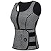 HOPLYNN Sweat Vest for Women, Neoprene Sauna Waist Trainer Vest for Weight Loss Women (X-Small, Grey)