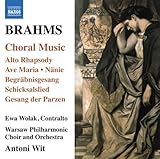 CHORAL MUSIC:ALTO RHAPSODY AND GESANG DER PARZENB  image