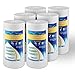6PP-10B-1M Big Whole House Water Filter Sediment, 4.5x10-Inches, 1Micron WELL-MATCHED with RFC-BBSA, W15-PR, WFHD13001B, GXWH35F, GXWH30C, HF45-10BLBK10PR and AP817 6-Pack