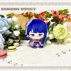 RESIIN Small Size Genshin Impact Figure Plush Doll