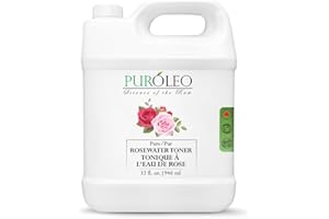 PUROLEO Rose Water 32 Fl Oz/946 ML (Packed In Canada) Pure & Potent Skin Care Setting Spray and Toner - Premium and Luxury Se