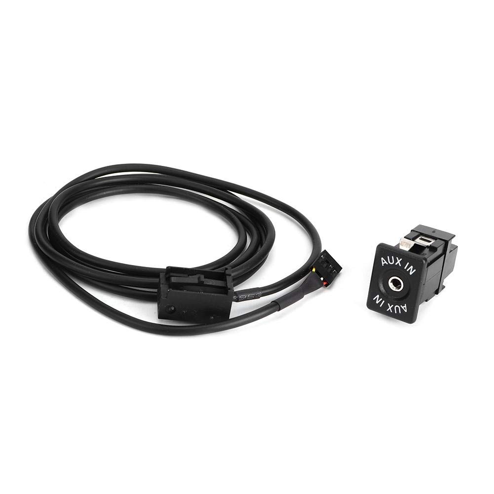 Car 12pin Aux-In Stereo Audio Adapter, Car AUX Audio Adapter Cable AUX-IN Stereo Adapter Cable Fits for Agila Astra Antara Combo Corsa Meriva Movano Signum