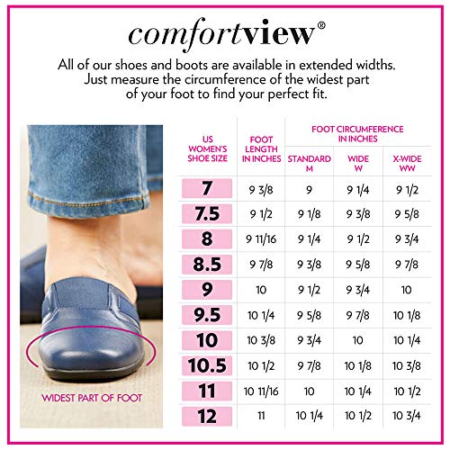 comfortview ankle boots