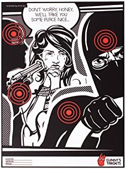 Just Products Premium Paper Shooting Targets For Shooting Range - European Illustrations &amp; Designs from the Czech Republic | Long-Lasting fun