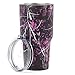 30oz Maverick Muddy Girl Stainless Steel Tumbler with 100% Splash Proof Lid - Double-Wall Insulated Tumbler Warehouse Travel Coffee Mug for Hot & Cold Drinks