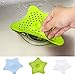 3 Pcs Silicone Drain Hair Catcher, Kitchen Sink Strainer - Bathroom Shower Sink Stopper - Drain Cover Hair Trap, Filter for Kitchen Bathroom Tub