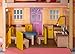 Dragon Drew Dollhouse Furniture - Dollhouse Accessories - Wooden Dollhouse Furniture Set (Kitchen and Dining Room Set)
