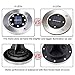 ABILITH Solar Ground Lights,Solar Disk Lights 8 LED Outdoor Waterproof Solar Garden Lights for Pathway Outdoor in-Ground Lawn Yard Deck Patio Walkway - Cold White, 8 Pack