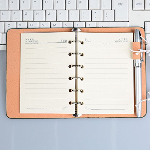 A7 Writing Refill Paper Pocket 2018 Refill Loose Leaf Paper Ring Binder Paper