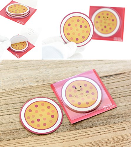 FiveSeasonStuff 138 Sheets 2.6'' x 2.6''Cute Fruit Sticky Notes Adhesive Memo Pads Stationery (23 sheets/Pad x 6 pads) - Thumbnail 5