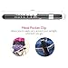 Opoway Nurse Penlight with Pupil Gauge LED Medical pen light for Nurses Doctors Batteries Free