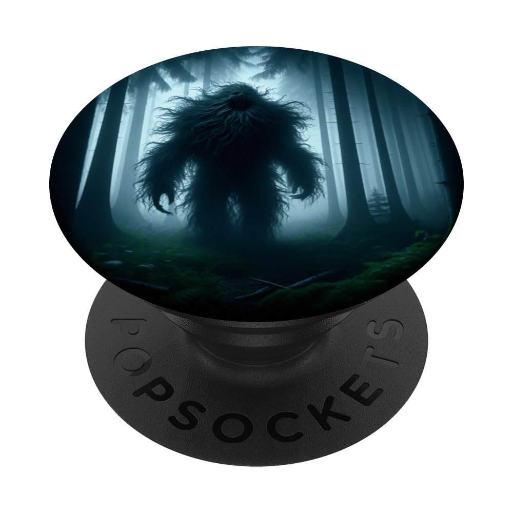 Cool Trichophobia Pogonophobia Cryptid Horror Scifi Graphic PopSockets Swappable PopGrip