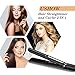 USHOW Professional Salon Hair Straightener and Curler 2 in 1 Curlling Iron Tourmaline Ceramic Flat Iron for Hair Styling with Adjustable Temperature of 230℉-450℉, 1 inch Platethumb 1