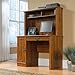 Sauder Harvest Mill Computer Desk with Hutch, Abbey Oak finish, L: 43.47