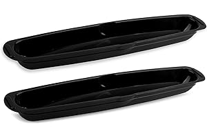 HAKANO 2 Pack George Foreman Grill Oil Grease Catcher Drip Tray Pan Replacement part - 14.5"