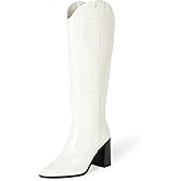 The Drop Women's Cassandra Knee-High Western Boot