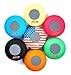 Abco Tech Water Resistant Wireless FM Radio Bluetooth Shower Speaker with Suction Cup and Hands-Free Speakerphone, US Flag