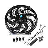 Universal Slim Fan Push Pull Electric Radiator