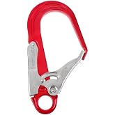 25KN Locking Snap Clip Hook Rock Climbing Protection | Lanyard Harness Spring Accessories Rappelling Equipment