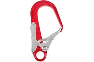 Yundxi 25KN Locking Snap Clip Hook Rock Climbing Protection Lanyard Harness Spring Accessories Rappelling Equipment