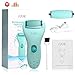 Electric Callus Remover, Cinsey Rechargeable Waterproof Pedicure Tool Foot File for Hard, Dead&Callused Skin, Includes 2 Extra Refills, Dander Cather& LED Light
