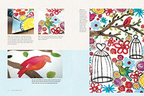 The Complete Book of Mixed Media Art: More than 200 fundamental mixed media concepts and techniques
