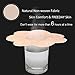 Nipple Covers, Women Disposable Flower Shaped Nipple Covers - 12 Pairs (24 pads)