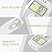 GDbow Breathalyzer Portable Digital Alcohol Tester for Personal Use -White