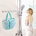 TINKSKY Shower Tote Caddy Quick Dry Organizer for Bathroom College Dorms Gym Swimming and More, Blue
